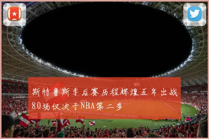 斯特鲁斯季后赛历程辉煌五年出战80场仅次于NBA第二多